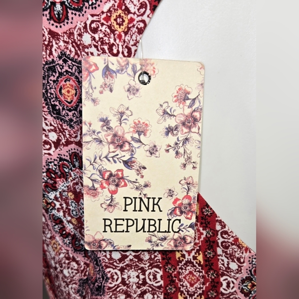 NWT Pink Republic Womens Mini  Dress, Multicolor Women's XL - Picture 6 of 7